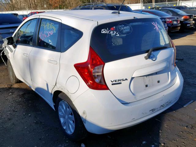 3N1CE2CPXGL408282 - 2016 NISSAN VERSA NOTE WHITE photo 3