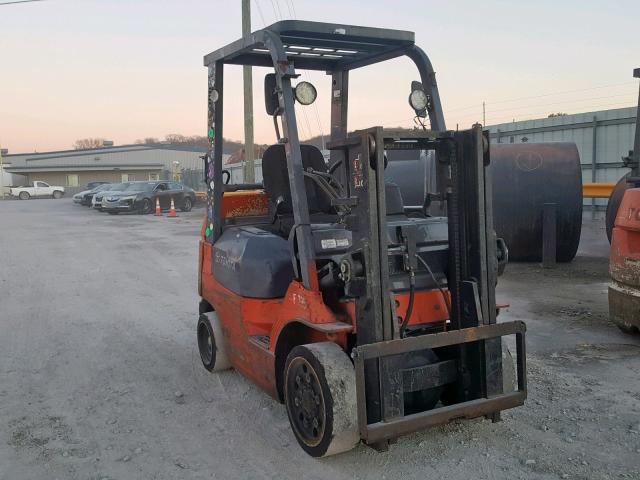 70363 - 2003 TOYOTA FORKLIFT ORANGE photo 1