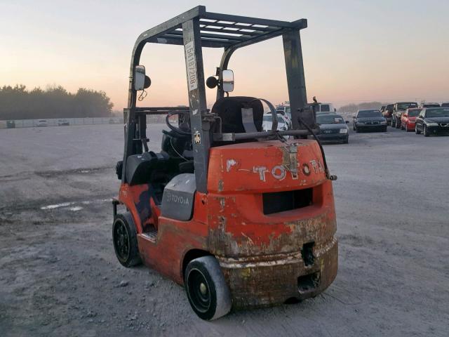 70363 - 2003 TOYOTA FORKLIFT ORANGE photo 3