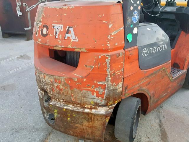 70363 - 2003 TOYOTA FORKLIFT ORANGE photo 7