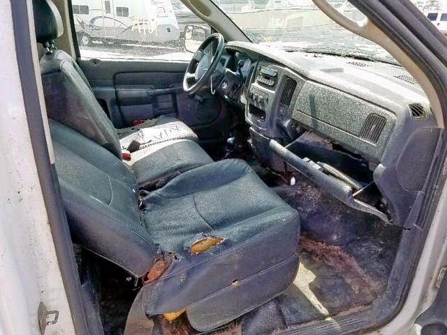 3D7KS26D45G813777 - 2005 DODGE RAM 2500 S Սպիտակ լուսանկար 5