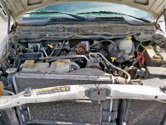 3D7KS26D45G813777 - 2005 DODGE RAM 2500 S Սպիտակ լուսանկար 7