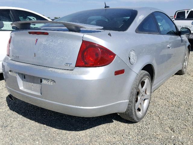 1G2AN18B877123777 - 2007 PONTIAC G5 GT SILVER photo 4