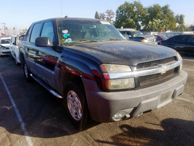 3GNEK13T73G290126 - 2003 CHEVROLET AVALANCHE BLACK photo 1