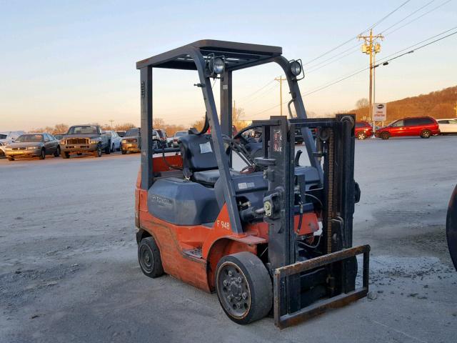 79575 - 2003 TOYOTA FORKLIFT ORANGE photo 1