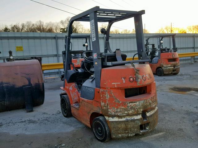 79575 - 2003 TOYOTA FORKLIFT ORANGE photo 3