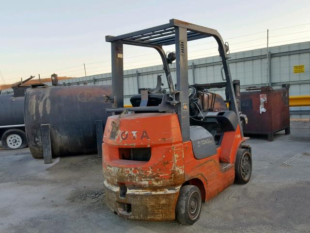 79575 - 2003 TOYOTA FORKLIFT ORANGE photo 4