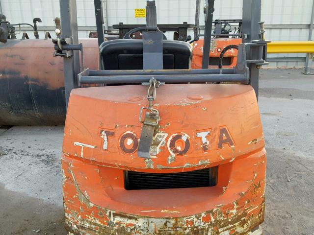 79575 - 2003 TOYOTA FORKLIFT ORANGE photo 7