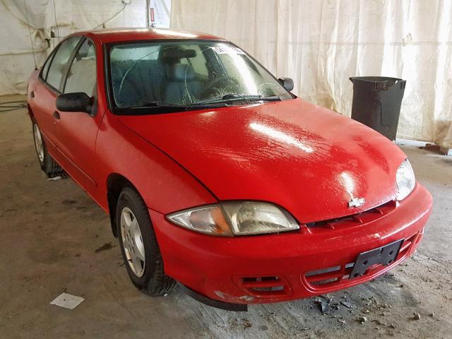 1G1JC524527200691 - 2002 CHEVROLET CAVALIER B RED photo 1