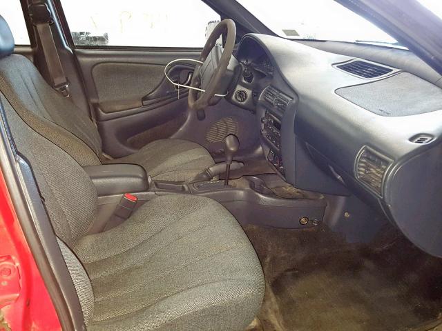 1G1JC524527200691 - 2002 CHEVROLET CAVALIER B RED photo 5