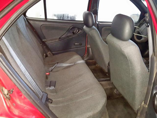 1G1JC524527200691 - 2002 CHEVROLET CAVALIER B RED photo 6