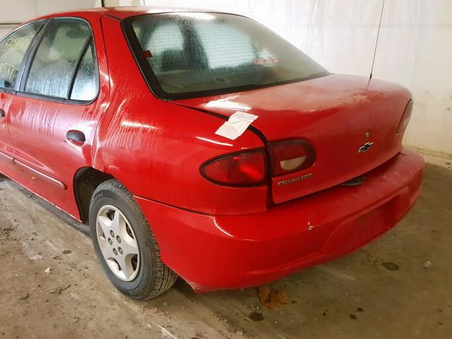 1G1JC524527200691 - 2002 CHEVROLET CAVALIER B RED photo 9