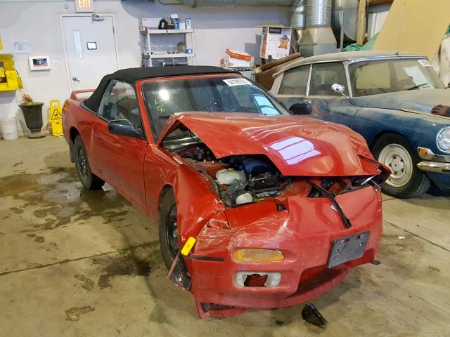 JN3MS37A0PW202088 - 1993 NISSAN 240SX SE RED photo 1