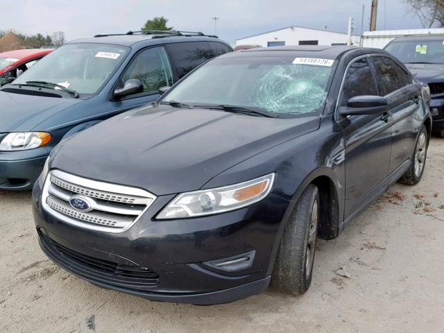 1FAHP2HW4BG116143 - 2011 FORD TAURUS SEL BLACK photo 2