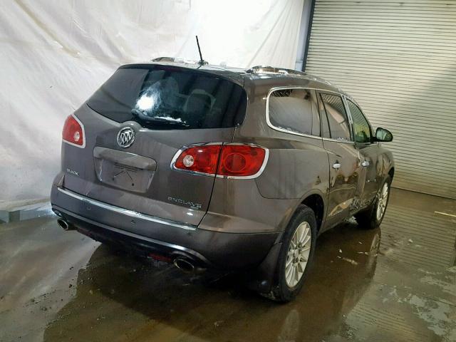5GAKVCED3CJ275496 - 2012 BUICK ENCLAVE GRAY photo 4
