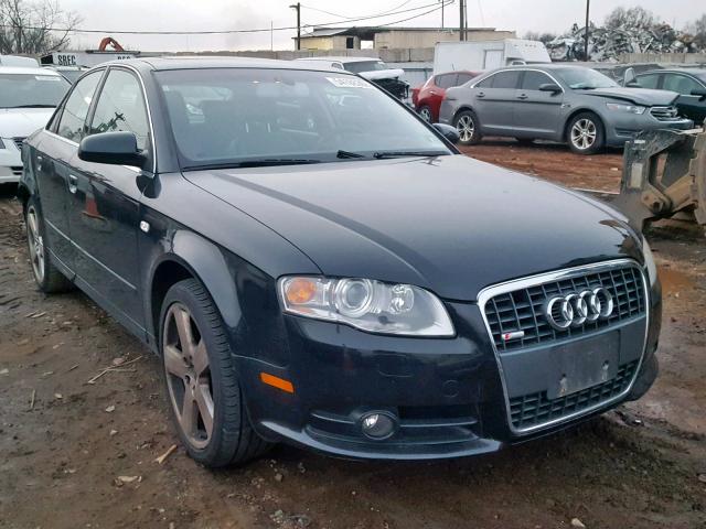 WAUDH78E38A154501 - 2008 AUDI A4 3.2 QUA BLACK photo 1