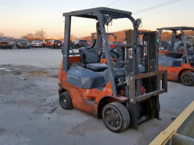 79548 - 2003 TOYOTA FORKLIFT ORANGE photo 1