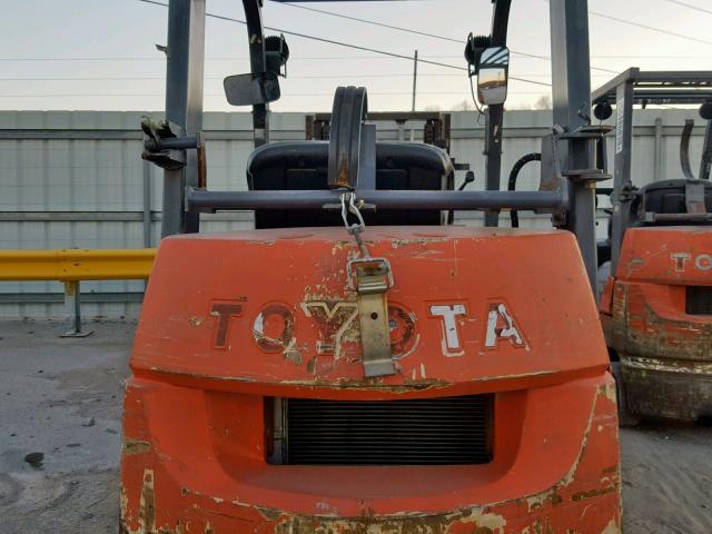 79548 - 2003 TOYOTA FORKLIFT ORANGE photo 7