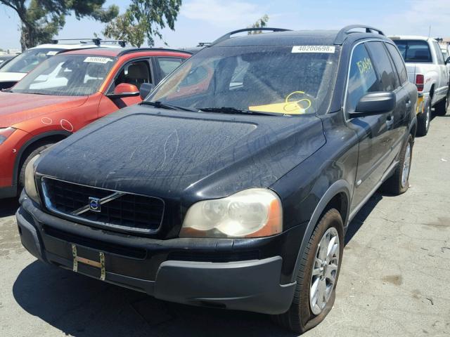 YV1CZ91H941124953 - 2004 VOLVO XC90 T6 BLACK photo 2