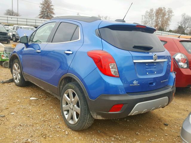 KL4CJDSB5GB742273 - 2016 BUICK ENCORE PRE BLUE photo 3