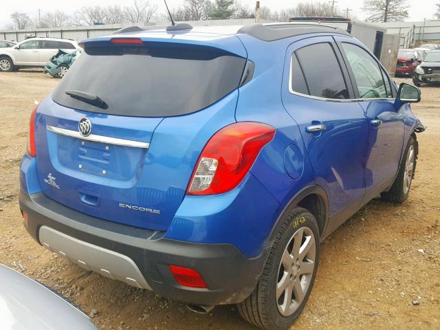 KL4CJDSB5GB742273 - 2016 BUICK ENCORE PRE BLUE photo 4