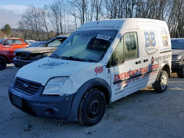 NM0LS7CN1DT172255 - 2013 FORD TRANSIT CO WHITE photo 2