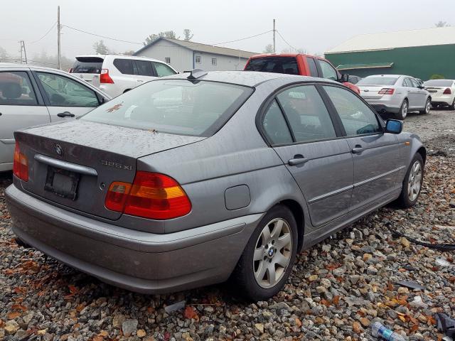 WBAEU33474PF61481 - 2004 BMW 325 XI GRAY photo 4