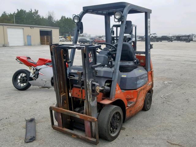 79611 - 2003 TOYOTA FORKLIFT ORANGE photo 2