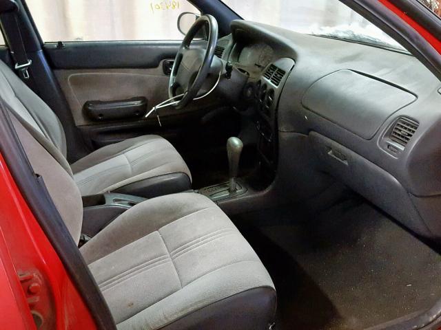 1Y1SK5269TZ055530 - 1996 GEO PRIZM RED photo 5