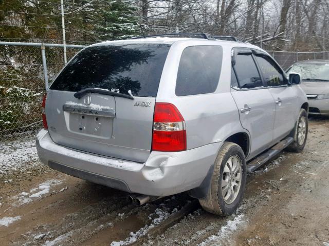 2HNYD18693H506572 - 2003 ACURA MDX TOURIN SILVER photo 4