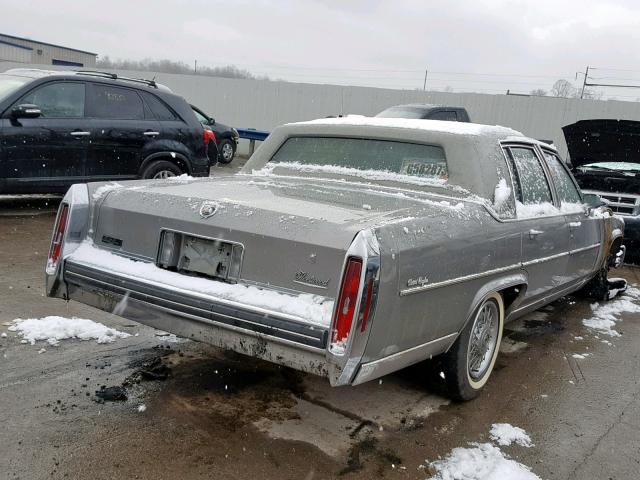 1G6AB6986D9169101 - 1983 CADILLAC FLEETWOOD GRAY photo 4