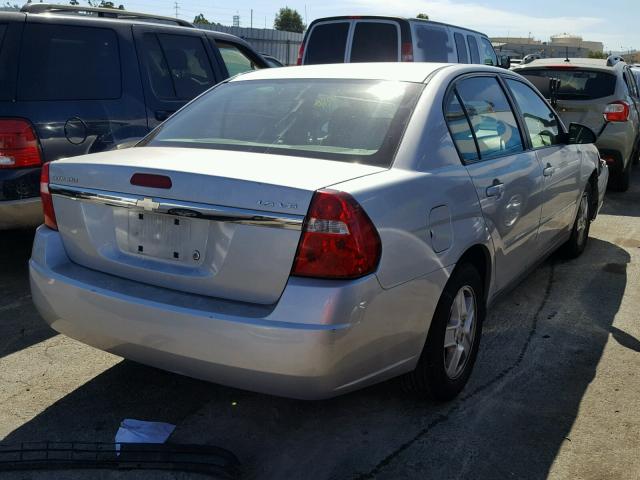 1G1ZT54834F122908 - 2004 CHEVROLET MALIBU LS SILVER photo 4