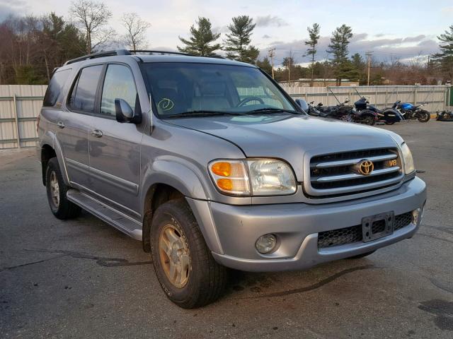 5TDBT48A21S000343 - 2001 TOYOTA SEQUOIA LI GRAY photo 1