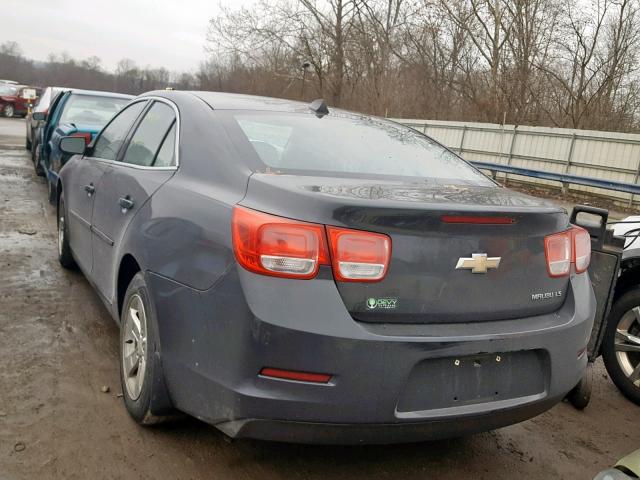 1G11B5SLXEF124633 - 2014 CHEVROLET MALIBU LS 灰色 照片 3