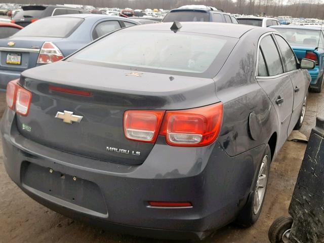 1G11B5SLXEF124633 - 2014 CHEVROLET MALIBU LS 灰色 照片 4