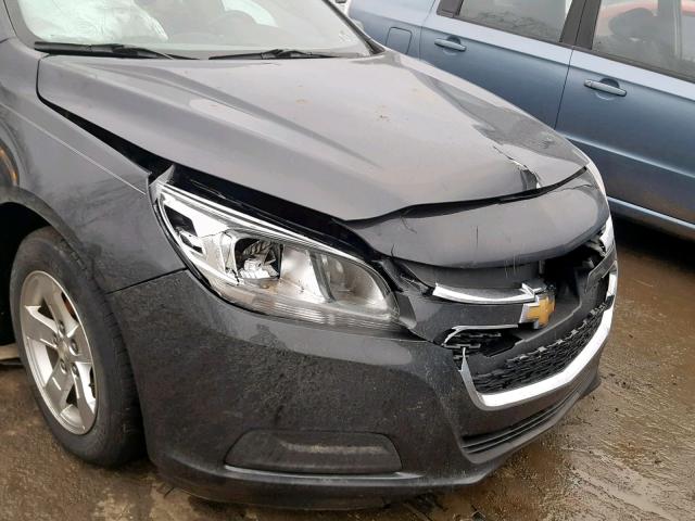 1G11B5SLXEF124633 - 2014 CHEVROLET MALIBU LS 灰色 照片 9