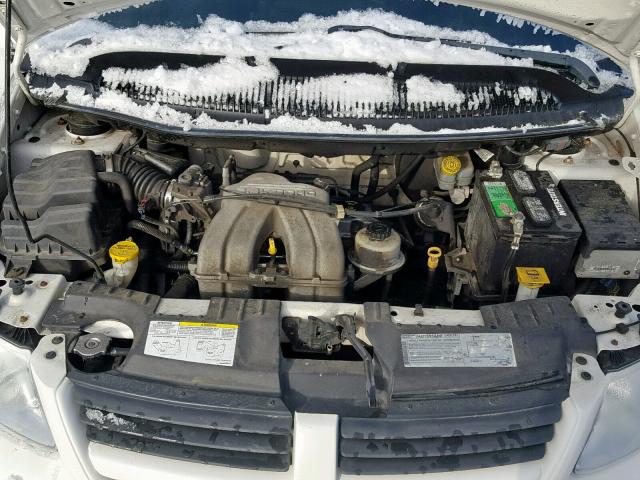 1D4GP25B77B214792 - 2007 DODGE CARAVAN SE WHITE photo 7