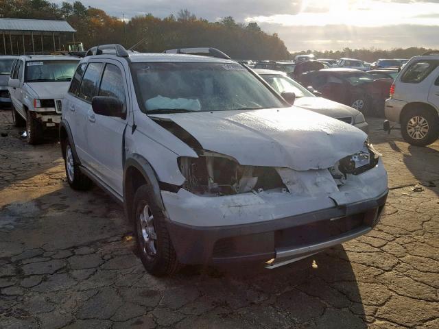 JA4LX31G83U075610 - 2003 MITSUBISHI OUTLANDER WHITE photo 1