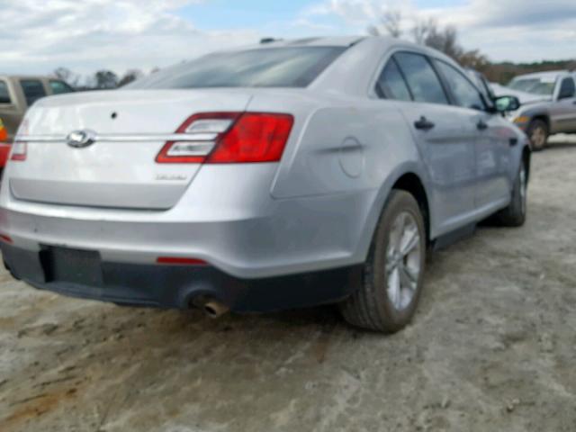 1FAHP2L8XGG101307 - 2016 FORD TAURUS POL SILVER photo 4