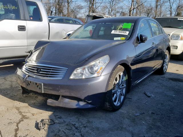 JNKCV61F09M361883 - 2009 INFINITI G37 GRAY photo 2