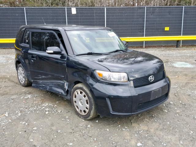 JTLKE50E591084007 - 2009 TOYOTA SCION XB BLACK photo 1