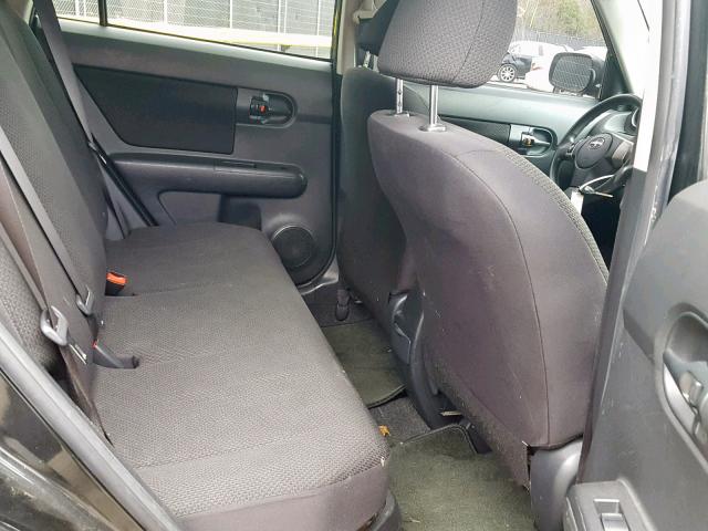 JTLKE50E591084007 - 2009 TOYOTA SCION XB BLACK photo 6
