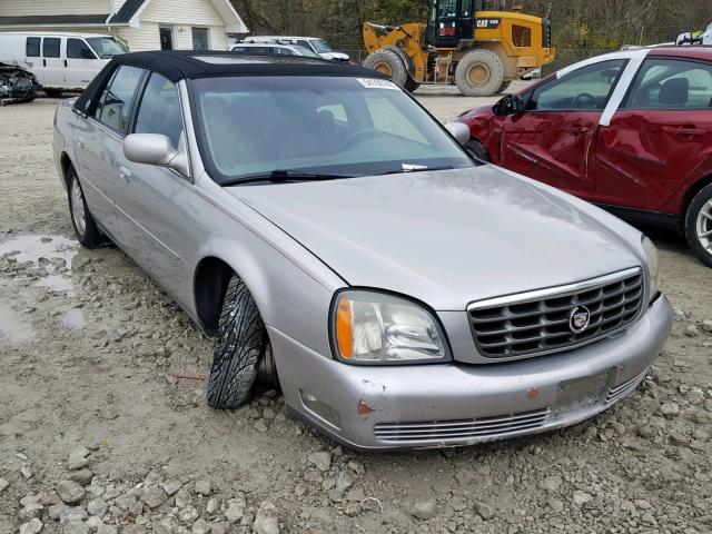 1G6KD54Y84U262053 - 2004 CADILLAC DEVILLE SILVER photo 1