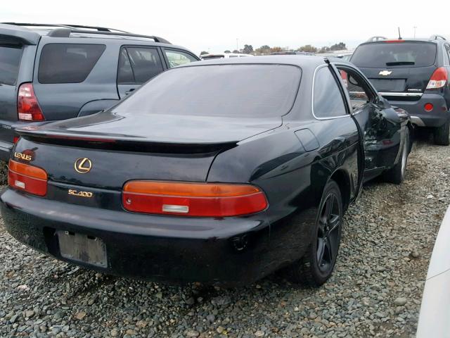 JT8UZ30C0S0047002 - 1995 LEXUS SC 400 BLACK photo 4