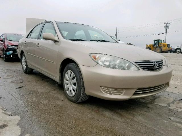 4T1BE32K05U035059 - 2005 TOYOTA CAMRY LE GOLD photo 1
