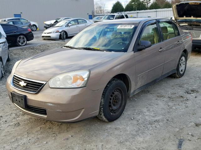 1G1ZS58F87F173112 - 2007 CHEVROLET MALIBU LS 米色 照片 2