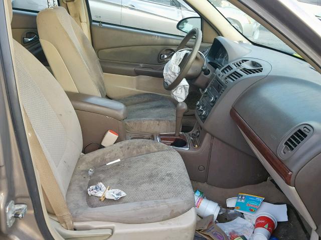1G1ZS58F87F173112 - 2007 CHEVROLET MALIBU LS 米色 照片 5
