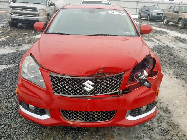 JS2RF9A88C6100207 - 2012 SUZUKI KIZASHI SP RED photo 9