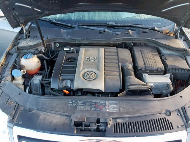 WVWAK93C68P001200 - 2008 VOLKSWAGEN PASSAT KOM GRAY photo 7