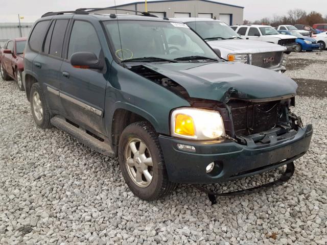 1GKDT13S552147152 - 2005 GMC ENVOY GREEN photo 1